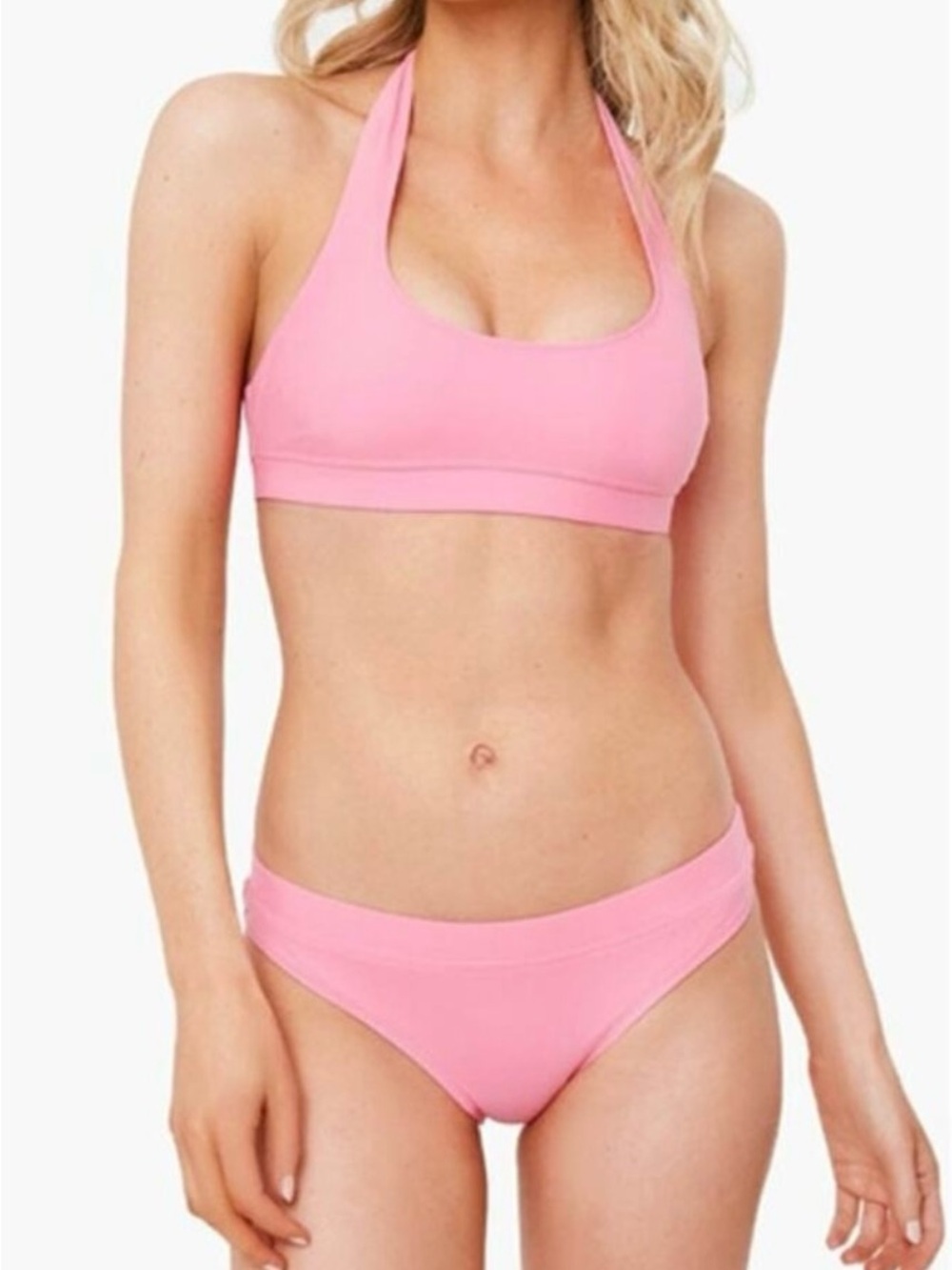 SOLID & STRIPED Reagan Pink Bubblegum Bikini Bottom NWT Size XL